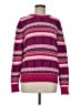 J.Crew Factory Store Print Pink Pullover Sweater Size M - photo 1