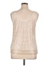 Sunday in Brooklyn 100% Polyester Ivory Sleeveless Top Size XL - photo 2