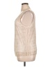 Sunday in Brooklyn 100% Polyester Ivory Sleeveless Top Size XL - photo 5