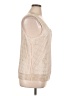 Sunday in Brooklyn 100% Polyester Ivory Sleeveless Top Size XL - photo 4