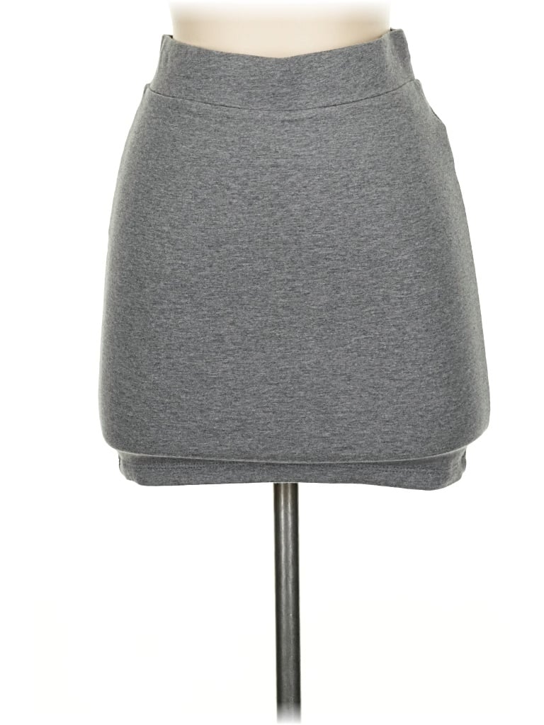 Pre-owned Forever 21 Casual Skirt In Gray