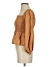 J.Crew 100% Cotton Brown 3/4 Sleeve Blouse Size S - photo 5