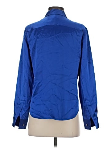 Ann Taylor Long Sleeve Silk Top (view 2)