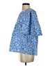 Tuckernuck Blue 3/4 Sleeve Blouse Size S - photo 5