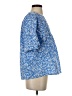 Tuckernuck Blue 3/4 Sleeve Blouse Size S - photo 4