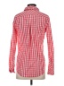 Vineyard Vines Checkered-gingham Red Long Sleeve Button-Down Shirt Size 2 - photo 2