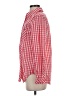 Vineyard Vines Checkered-gingham Red Long Sleeve Button-Down Shirt Size 2 - photo 5