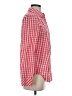 Vineyard Vines Checkered-gingham Red Long Sleeve Button-Down Shirt Size 2 - photo 4