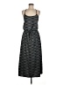 Athleta Houndstooth Gray Casual Dress Size 6 - photo 1