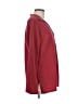Susan Graver 100% Polyester Burgundy Long Sleeve Blouse Size M - photo 4