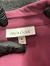prologue 100% Polyester Solid Burgundy Jumpsuit Size M - photo 4