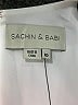 Sachin + Babi 100% Polyester Color Block Floral Black Cocktail Dress Size 10 - photo 3