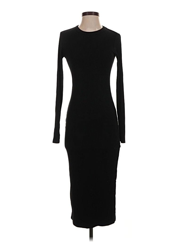 Pre-owned Enza Costa Casual Dress In Black