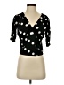 Tiny 100% Polyester Black Short Sleeve Top Size S - photo 1