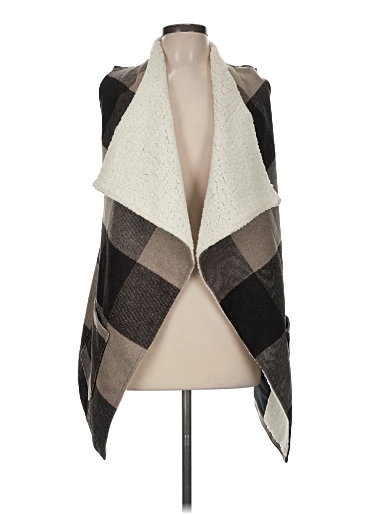 Pre-owned Paper Crane Sweater Vest In Brown