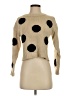 Dex 100% Acrylic Polka Dots Tan Turtleneck Sweater Size XS - photo 1