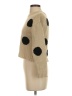 Dex 100% Acrylic Polka Dots Tan Turtleneck Sweater Size XS - photo 5