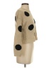 Dex 100% Acrylic Polka Dots Tan Turtleneck Sweater Size XS - photo 4