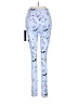 Carbon38 Print Blue Casual Pants Size M - photo 2