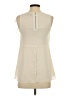 Jennifer Lopez 100% Polyester Ivory Sleeveless Blouse Size XS - photo 2