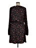 Gap 100% Polyester Floral Black Casual Dress Size XL (tall) - photo 2