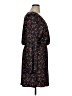 Gap 100% Polyester Floral Black Casual Dress Size XL (tall) - photo 4