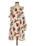 LoveRiche Floral Ivory Cocktail Dress Size S - photo 1