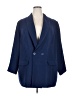 Jessica London 100% Polyester Blue Blazer Size 20 - photo 1