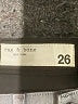 Rag & Bone Metallic Silver Jeans Size 26 waist - photo 4