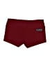 Fleo Solid Burgundy Athletic Shorts Size L - photo 2