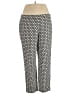 rsvp by TALBOTS Polka Dots Ivory Casual Pants Size 16 - photo 1