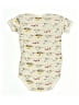 MilkBarn Print Ivory Short Sleeve Onesie Size 6-12 mo - photo 2