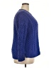 Lauren by Ralph Lauren Blue Pullover Sweater Size 2X - photo 4
