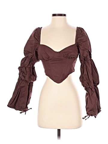 Majorelle 3/4 Sleeve Blouse (view 1)