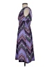 Raya Sun Chevron-herringbone Purple Casual Dress Size S - photo 5
