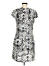 Paris Paris 100% Polyester Animal Print Gray Casual Dress Size M - photo 2