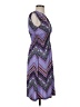Raya Sun Chevron-herringbone Purple Casual Dress Size S - photo 4