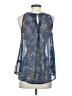 Bishop + Young 100% Polyester Blue Sleeveless Blouse Size XS - photo 2