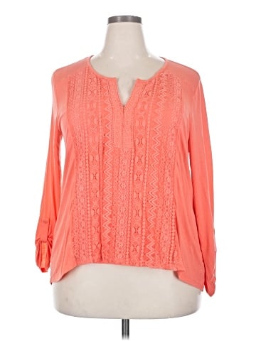 RXB 3/4 Sleeve Blouse (view 1)