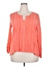 RXB Orange 3/4 Sleeve Blouse Size XXL - photo 1