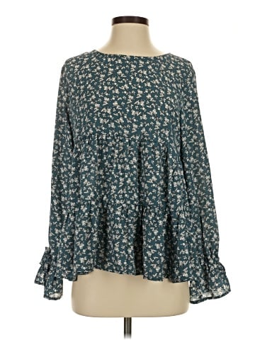 Maurices Long Sleeve Blouse (view 1)