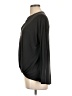 Alya Black Long Sleeve Blouse Size L - photo 5
