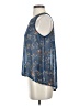 Bishop + Young 100% Polyester Blue Sleeveless Blouse Size XS - photo 5