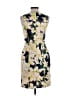 J.Crew 100% Polyester Floral Green Blue Cocktail Dress Size 4 - photo 2