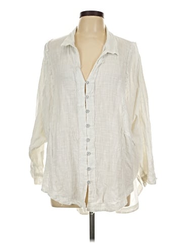 We the Free 3/4 Sleeve Button-Down Shirt (view 1)