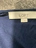 Ann Taylor LOFT 100% Polyester Blue Long Sleeve Blouse Size L - photo 7
