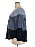 Jeanne Pierre 100% Cotton Color Block Blue Pullover Sweater Size 2X - photo 5