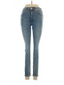 Express Hearts Blue Jeans Size 4 - photo 1
