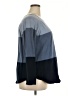 Jeanne Pierre 100% Cotton Color Block Blue Pullover Sweater Size 2X - photo 4