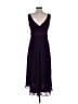 Chaps 100% Polyester Purple Cocktail Dress Size 4 - photo 2